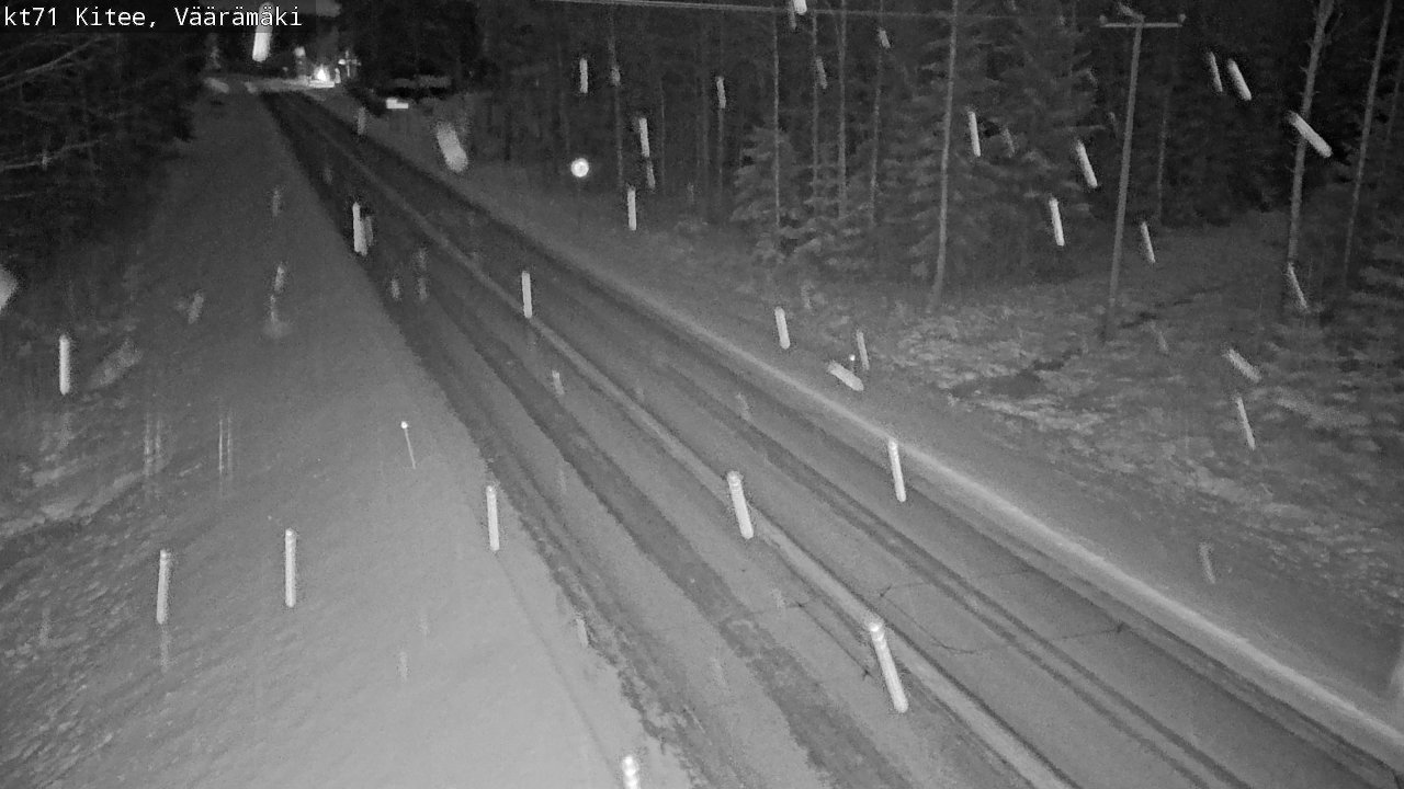 Kelikamerat Kuva Tie 71 Kitee, Väärämäki, Kitee, Pohjois-Karjala