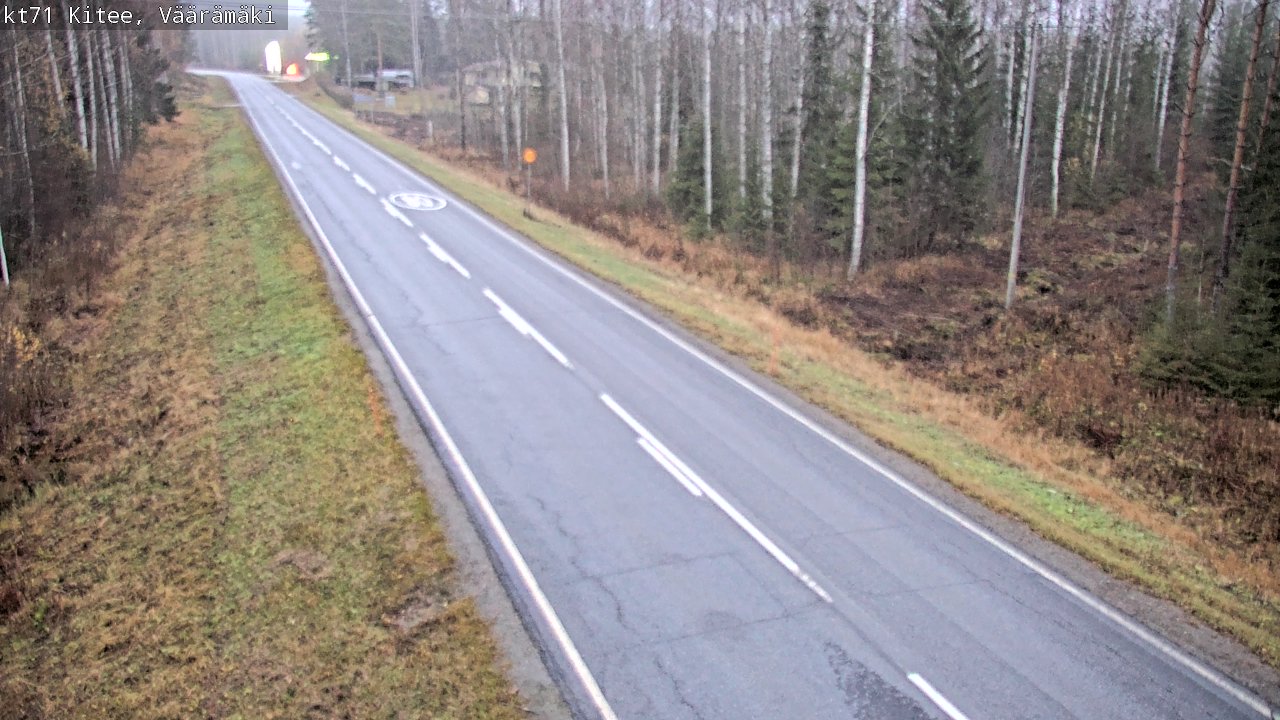 Kelikamerat Kuva Tie 71 Kitee, Väärämäki, Kitee, Pohjois-Karjala