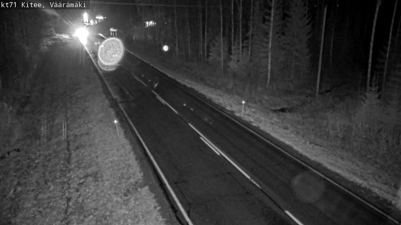 Kelikamerat Kuva Tie 71 Kitee, Väärämäki, Kitee, Pohjois-Karjala