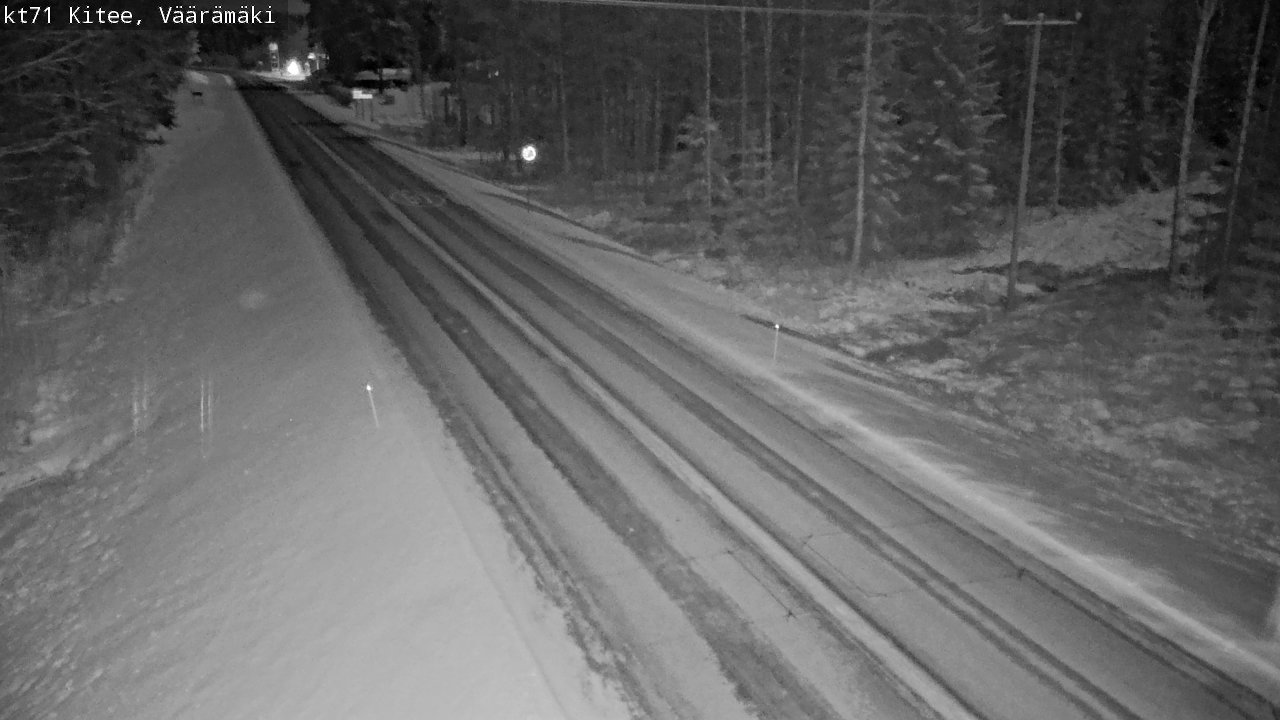 Kelikamerat Kuva Tie 71 Kitee, Väärämäki, Kitee, Pohjois-Karjala