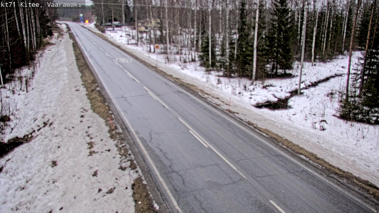 Kelikamerat Kuva Tie 71 Kitee, Väärämäki, Kitee, Pohjois-Karjala