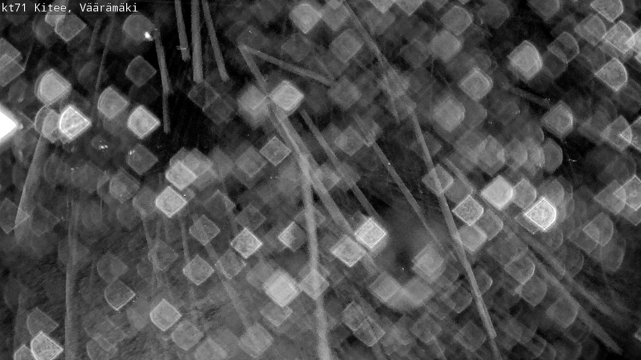 Weather Camera Image Väg 71 Väärämäki, Kitee, Pohjois-Karjala