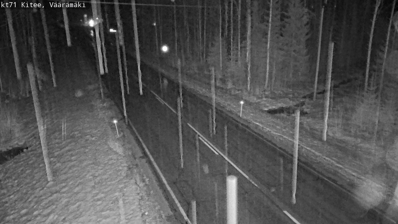 Kelikamerat Kuva Tie 71 Kitee, Väärämäki, Kitee, Pohjois-Karjala