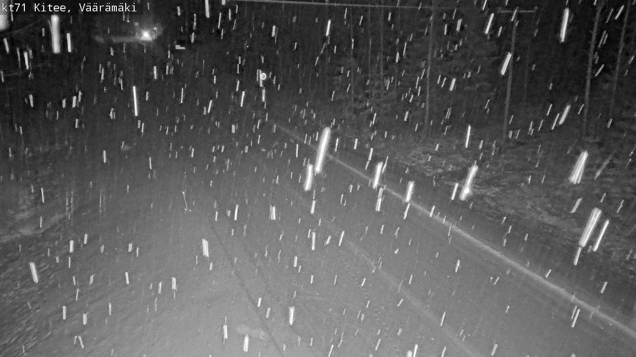 Kelikamerat Kuva Tie 71 Kitee, Väärämäki, Kitee, Pohjois-Karjala