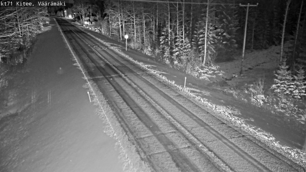 Kelikamerat Kuva Tie 71 Kitee, Väärämäki, Kitee, Pohjois-Karjala