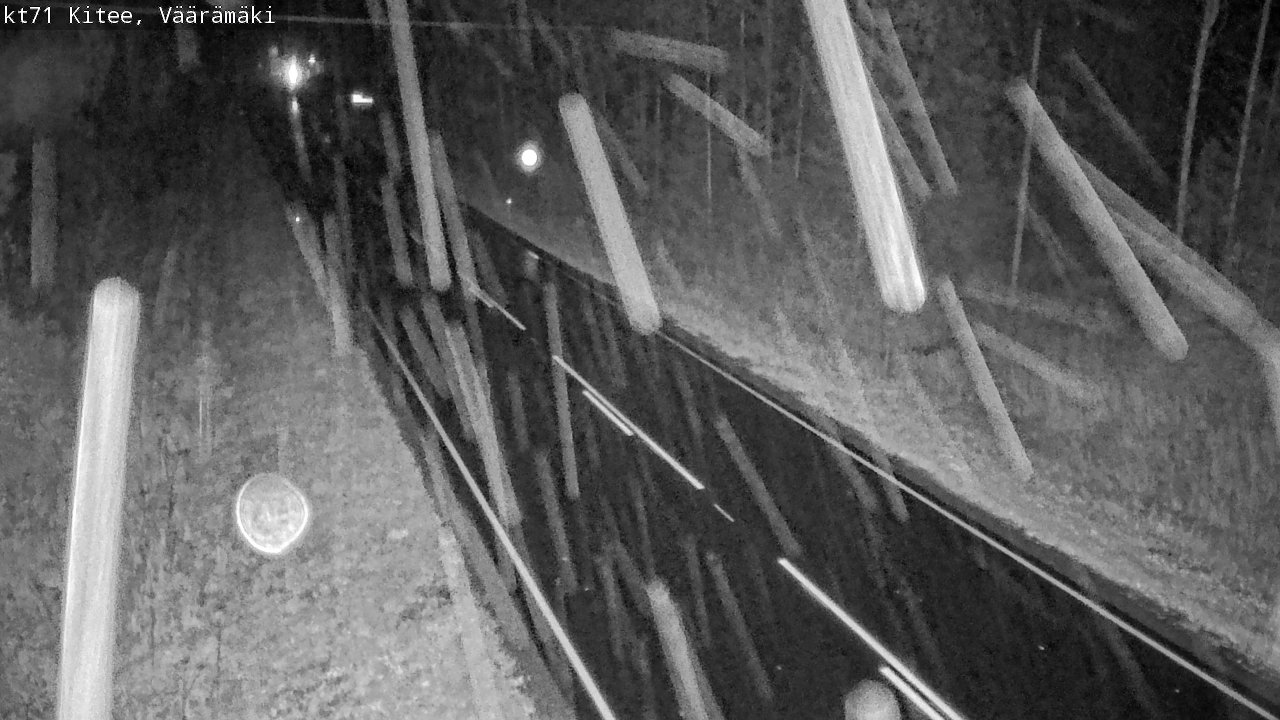 Kelikamerat Kuva Tie 71 Kitee, Väärämäki, Kitee, Pohjois-Karjala