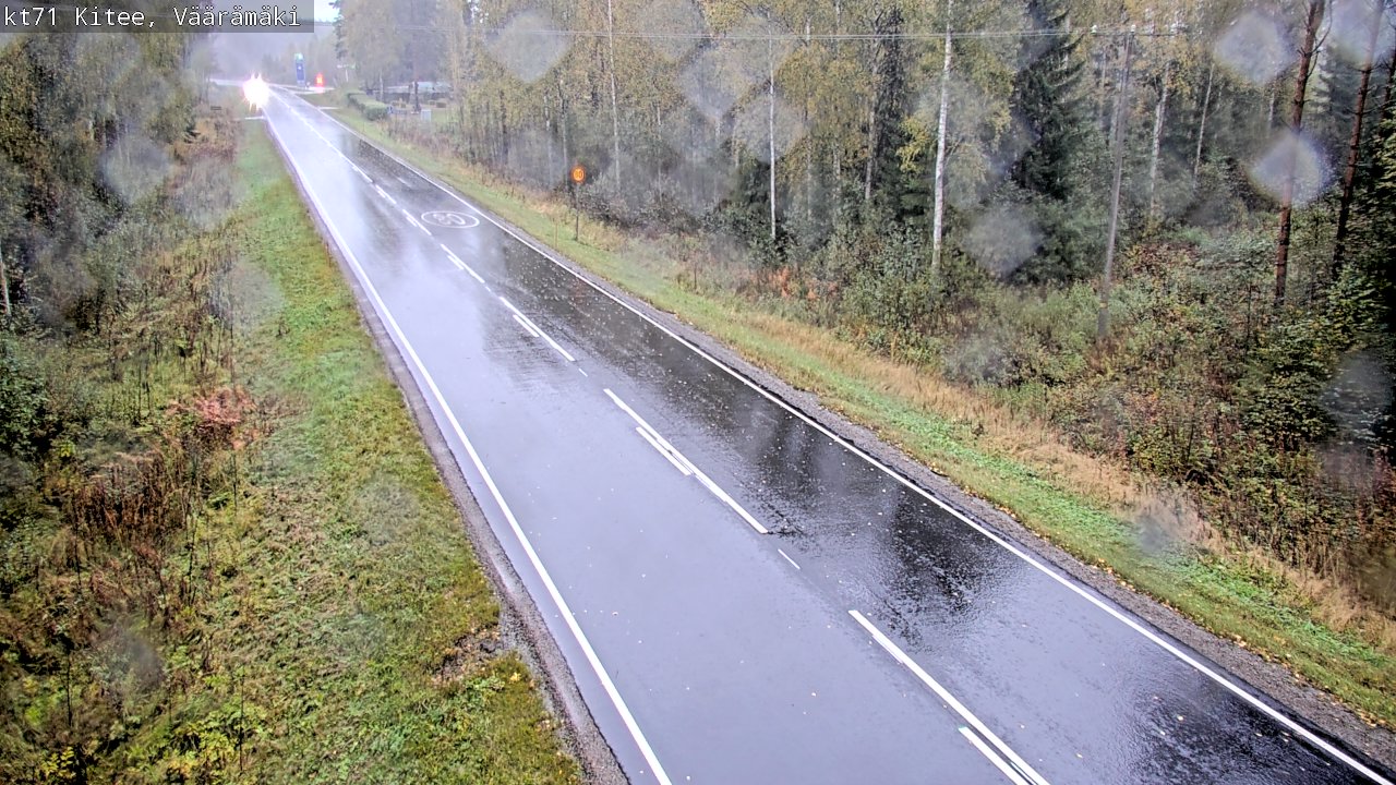 Kelikamerat Kuva Tie 71 Kitee, Väärämäki, Kitee, Pohjois-Karjala