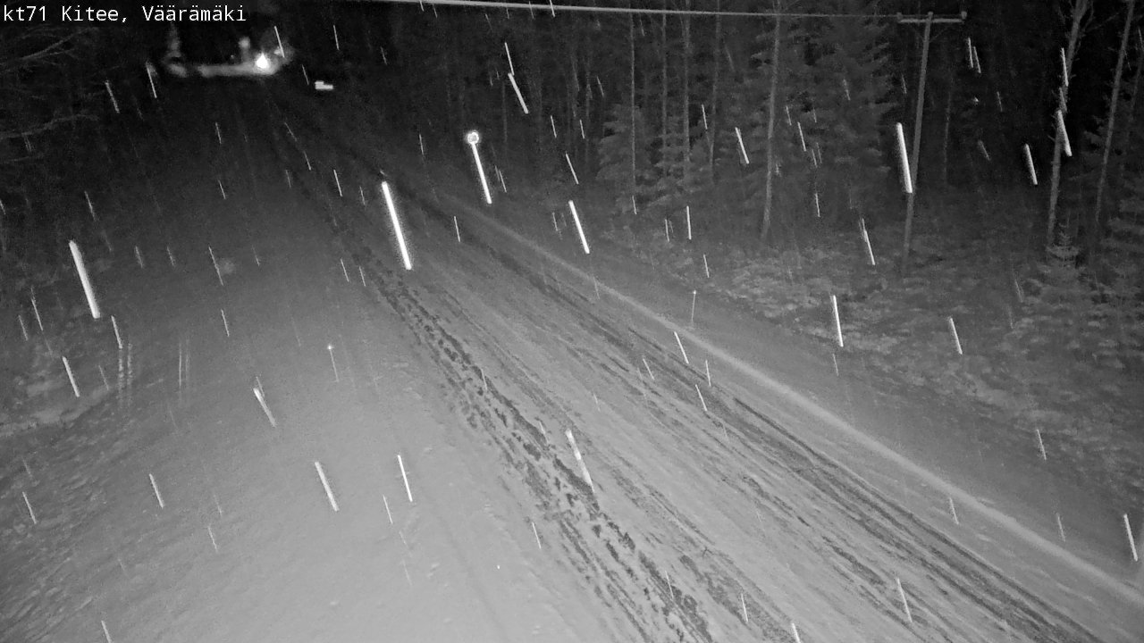 Kelikamerat Kuva Tie 71 Kitee, Väärämäki, Kitee, Pohjois-Karjala