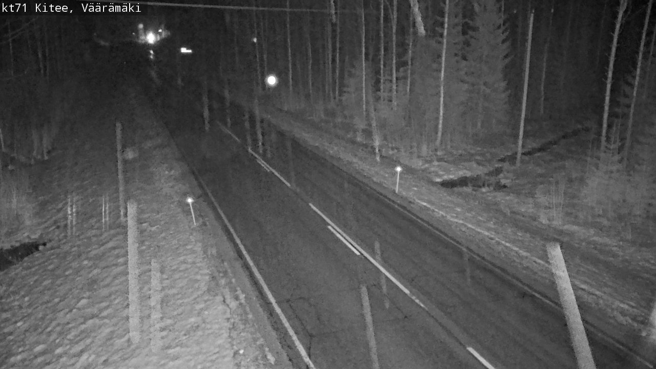 Kelikamerat Kuva Tie 71 Kitee, Väärämäki, Kitee, Pohjois-Karjala