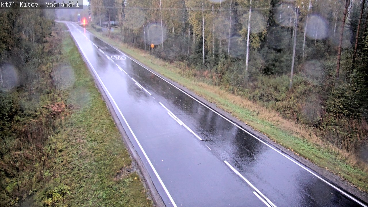 Kelikamerat Kuva Tie 71 Kitee, Väärämäki, Kitee, Pohjois-Karjala