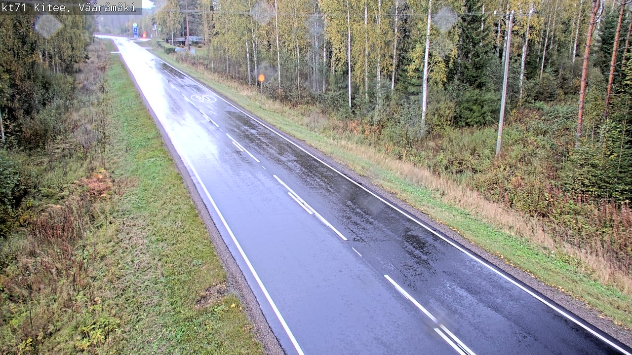 Kelikamerat Kuva Tie 71 Kitee, Väärämäki, Kitee, Pohjois-Karjala