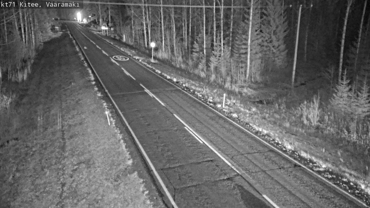 Kelikamerat Kuva Tie 71 Kitee, Väärämäki, Kitee, Pohjois-Karjala