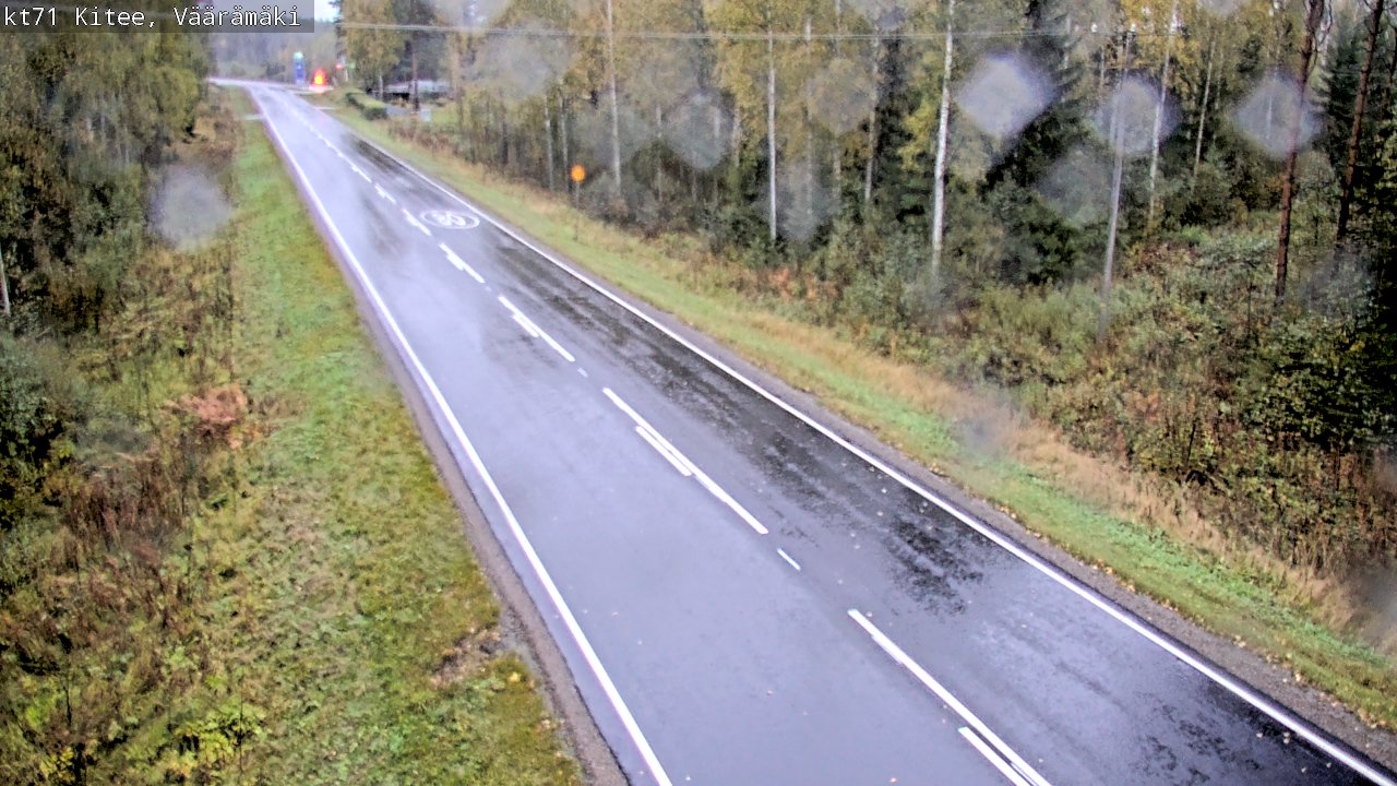 Kelikamerat Kuva Tie 71 Kitee, Väärämäki, Kitee, Pohjois-Karjala