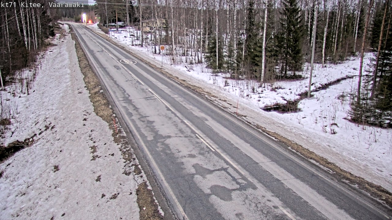 Kelikamerat Kuva Tie 71 Kitee, Väärämäki, Kitee, Pohjois-Karjala