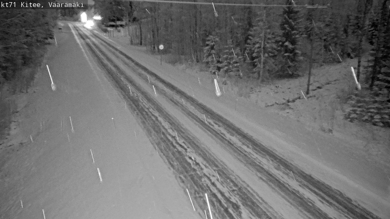 Kelikamerat Kuva Tie 71 Kitee, Väärämäki, Kitee, Pohjois-Karjala