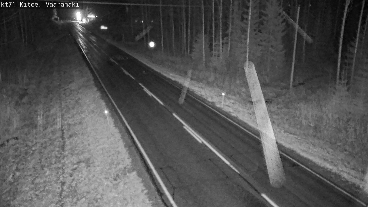 Kelikamerat Kuva Tie 71 Kitee, Väärämäki, Kitee, Pohjois-Karjala