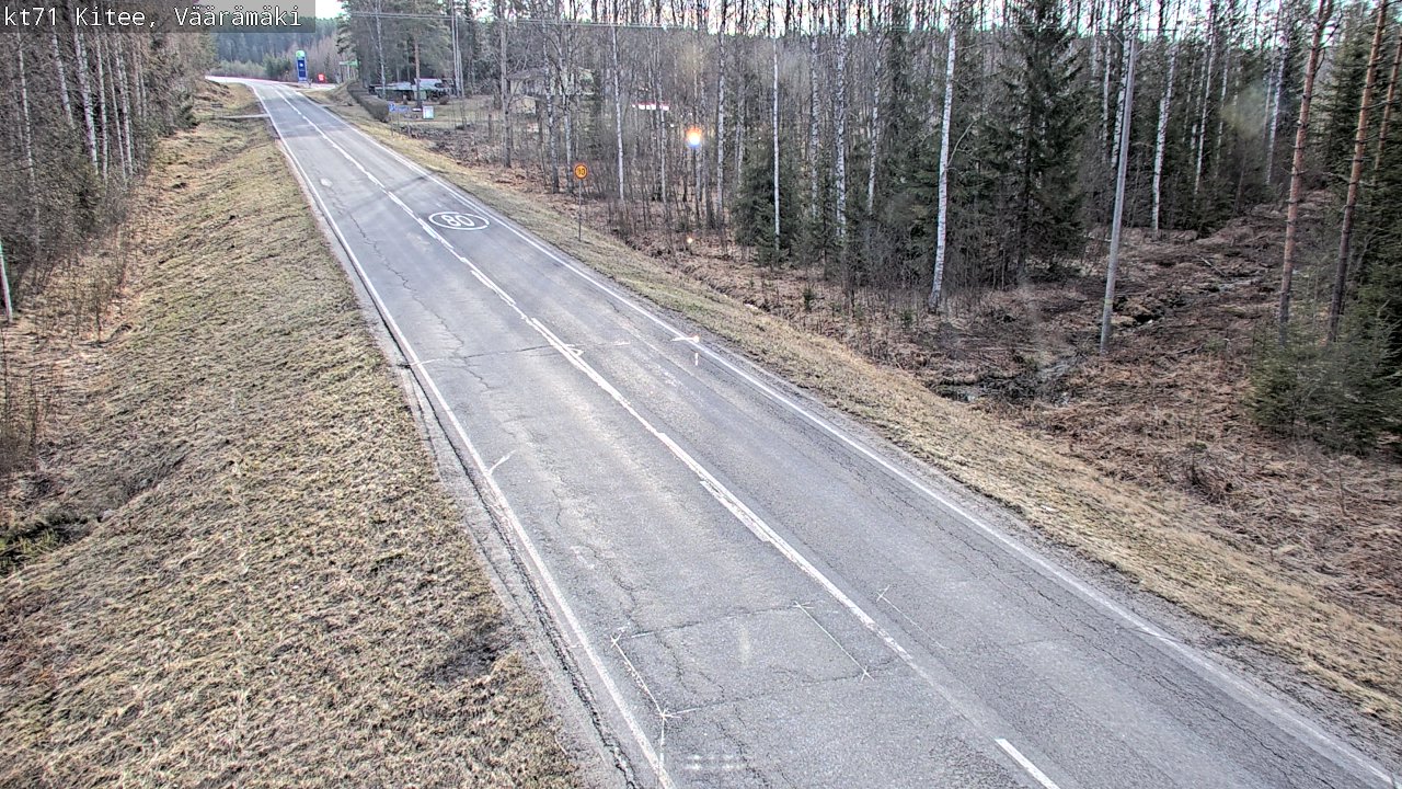 Kelikamerat Kuva Tie 71 Kitee, Väärämäki, Kitee, Pohjois-Karjala