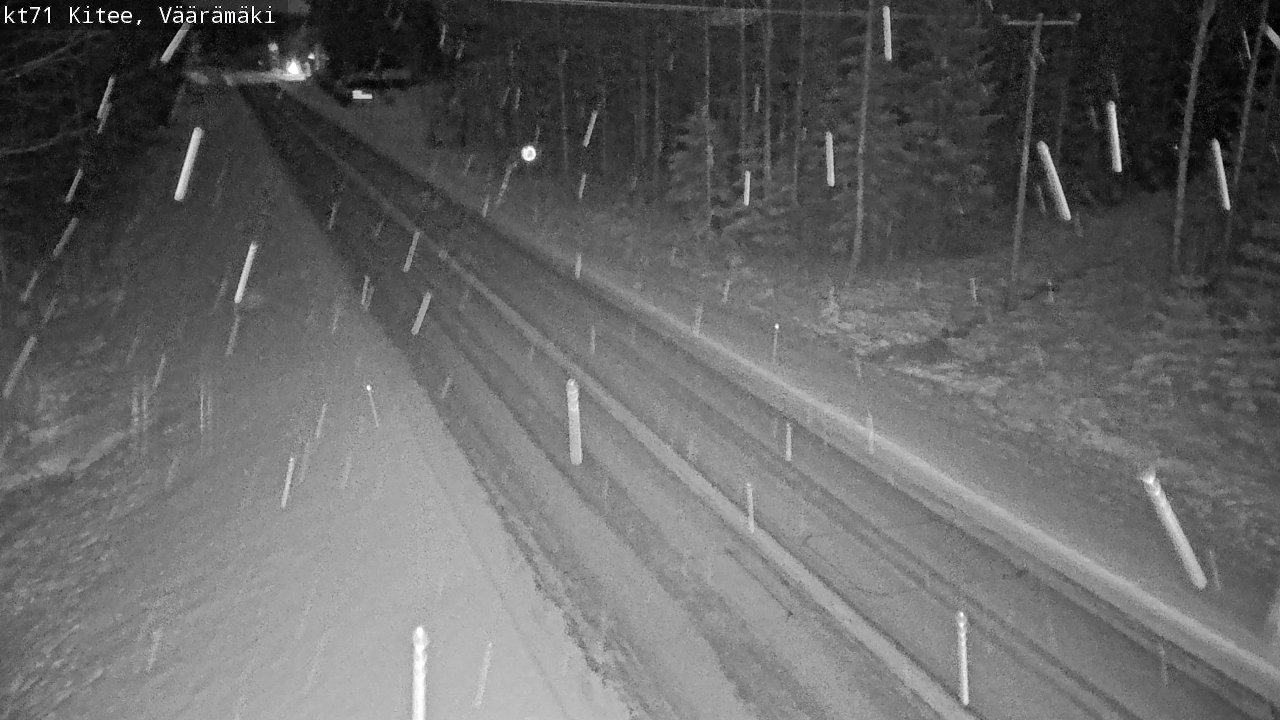 Kelikamerat Kuva Tie 71 Kitee, Väärämäki, Kitee, Pohjois-Karjala