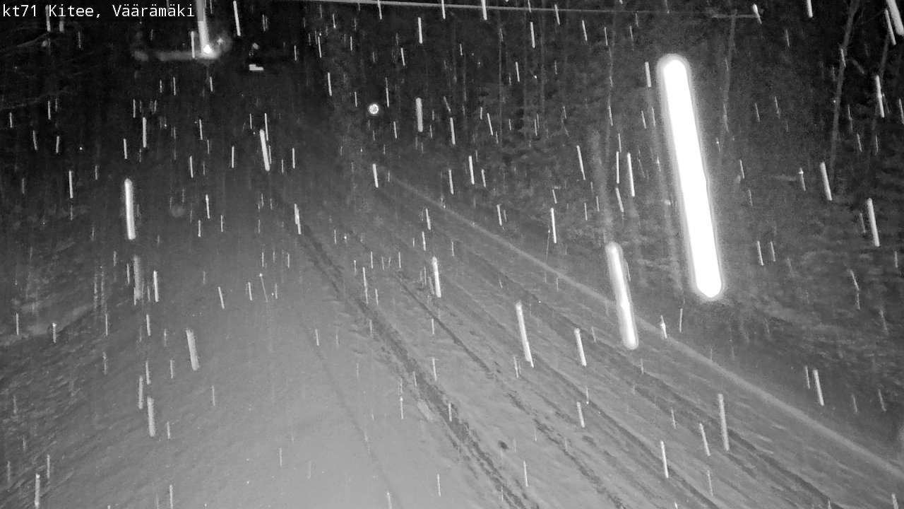 Kelikamerat Kuva Tie 71 Kitee, Väärämäki, Kitee, Pohjois-Karjala