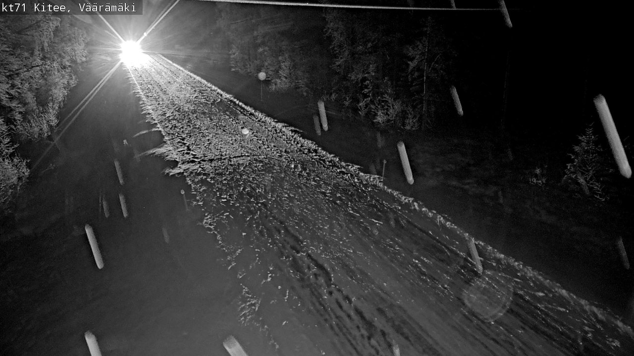 Kelikamerat Kuva Tie 71 Kitee, Väärämäki, Kitee, Pohjois-Karjala