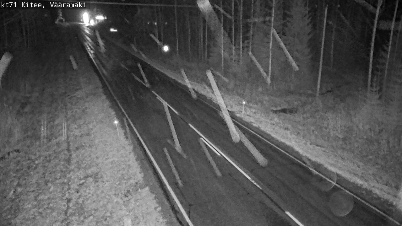 Kelikamerat Kuva Tie 71 Kitee, Väärämäki, Kitee, Pohjois-Karjala