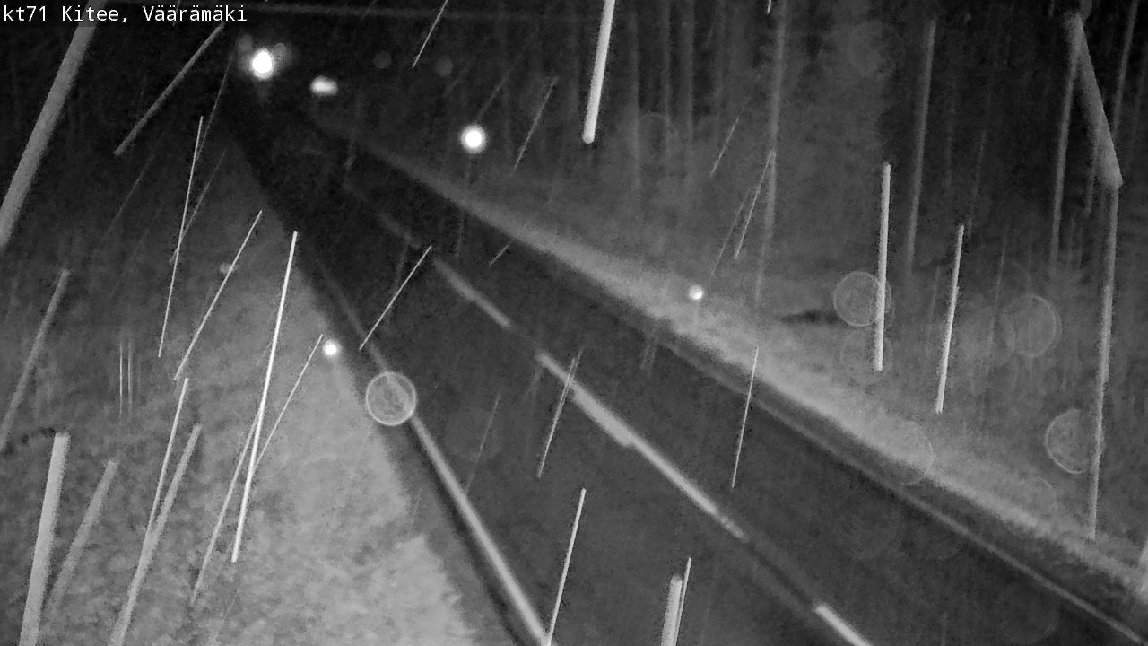 Kelikamerat Kuva Tie 71 Kitee, Väärämäki, Kitee, Pohjois-Karjala