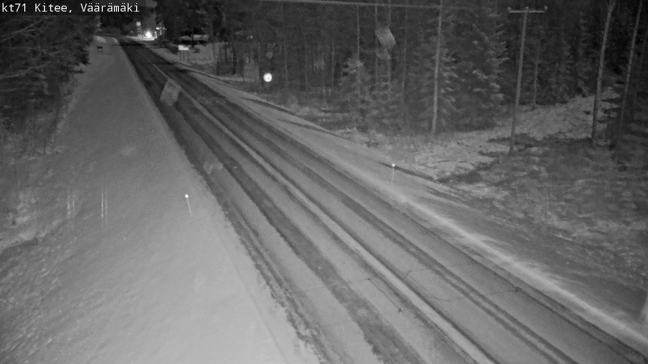 Kelikamerat Kuva Tie 71 Kitee, Väärämäki, Kitee, Pohjois-Karjala