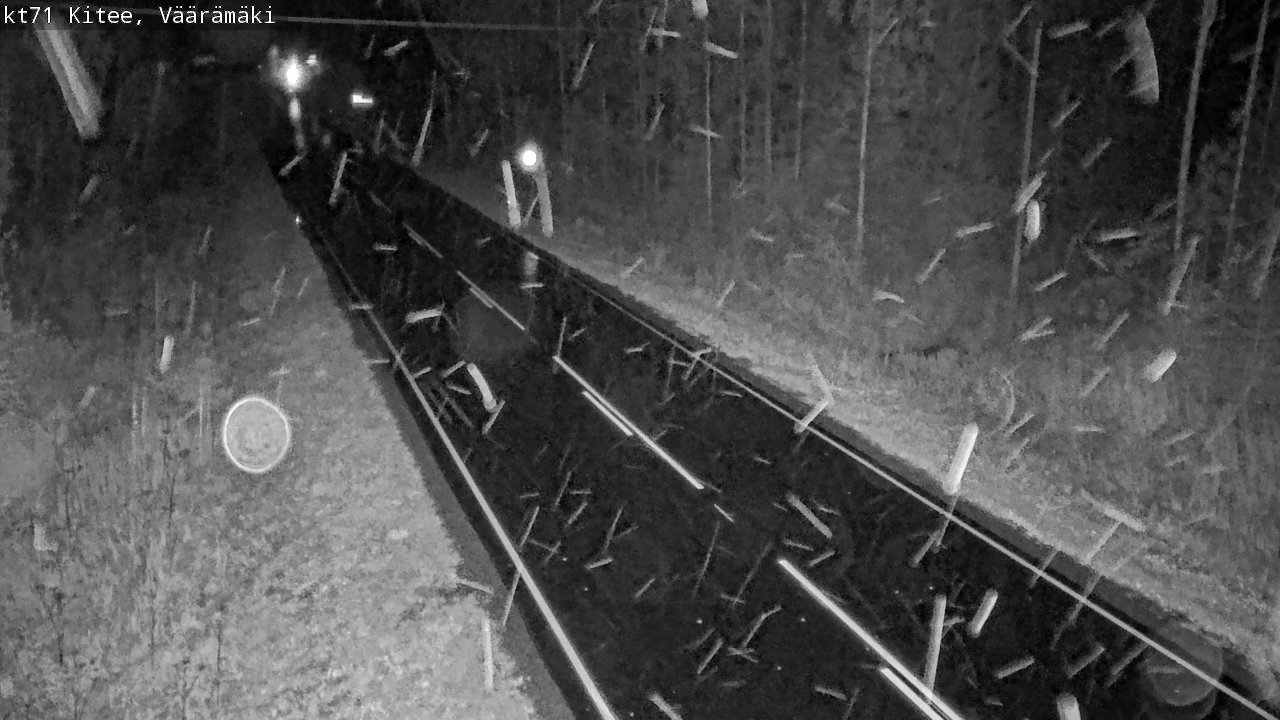 Kelikamerat Kuva Tie 71 Kitee, Väärämäki, Kitee, Pohjois-Karjala