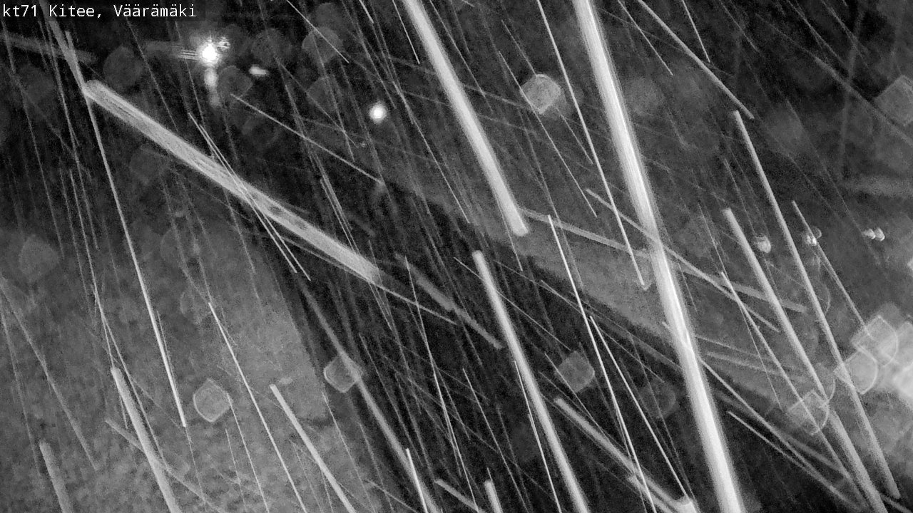 Kelikamerat Kuva Tie 71 Kitee, Väärämäki, Kitee, Pohjois-Karjala