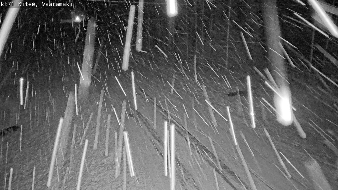 Kelikamerat Kuva Tie 71 Kitee, Väärämäki, Kitee, Pohjois-Karjala