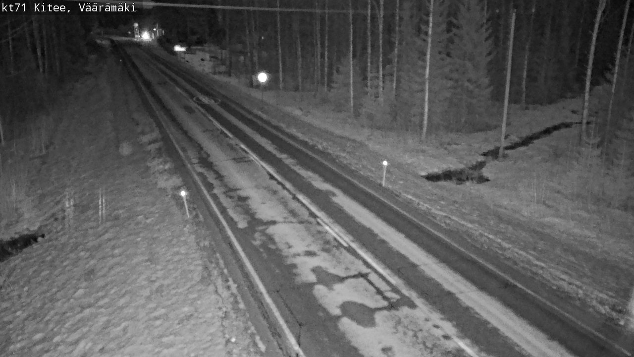 Kelikamerat Kuva Tie 71 Kitee, Väärämäki, Kitee, Pohjois-Karjala