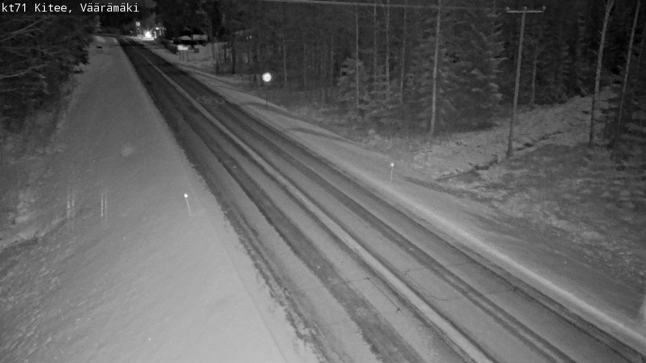 Kelikamerat Kuva Tie 71 Kitee, Väärämäki, Kitee, Pohjois-Karjala