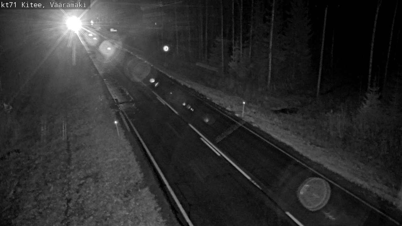 Kelikamerat Kuva Tie 71 Kitee, Väärämäki, Kitee, Pohjois-Karjala