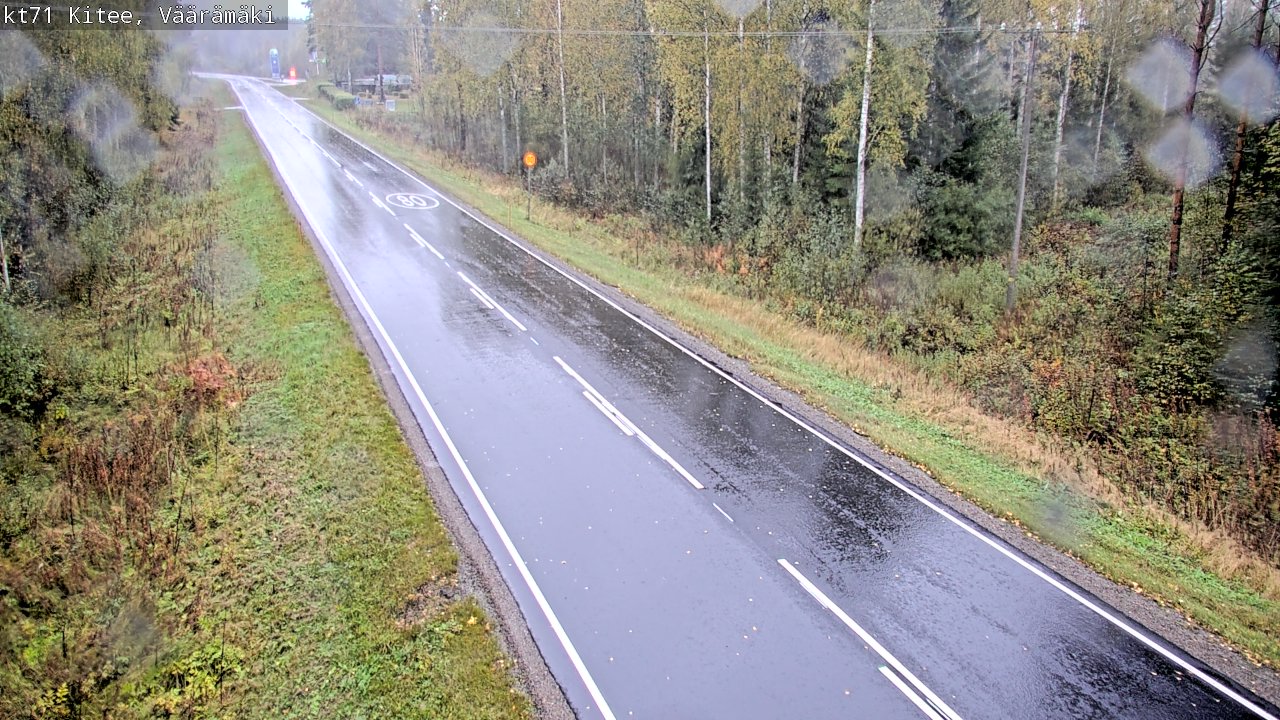 Kelikamerat Kuva Tie 71 Kitee, Väärämäki, Kitee, Pohjois-Karjala
