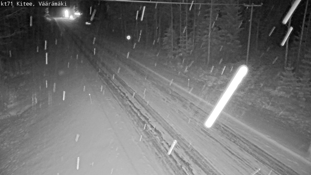 Kelikamerat Kuva Tie 71 Kitee, Väärämäki, Kitee, Pohjois-Karjala