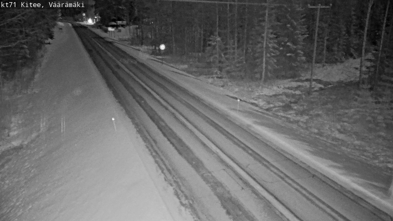 Kelikamerat Kuva Tie 71 Kitee, Väärämäki, Kitee, Pohjois-Karjala