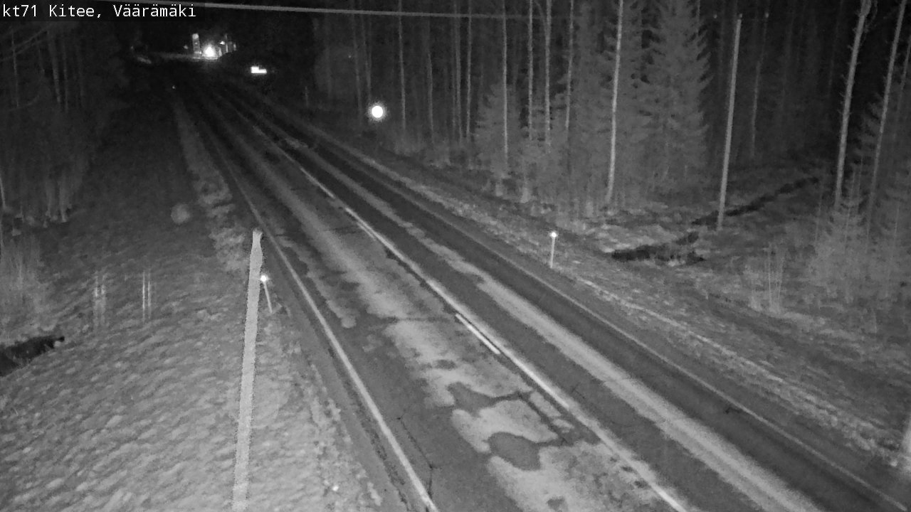 Kelikamerat Kuva Tie 71 Kitee, Väärämäki, Kitee, Pohjois-Karjala