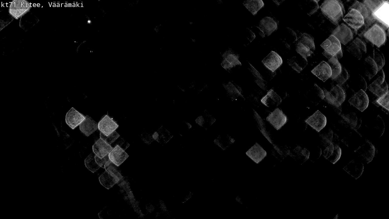 Weather Camera Image Väg 71 Väärämäki, Kitee, Pohjois-Karjala