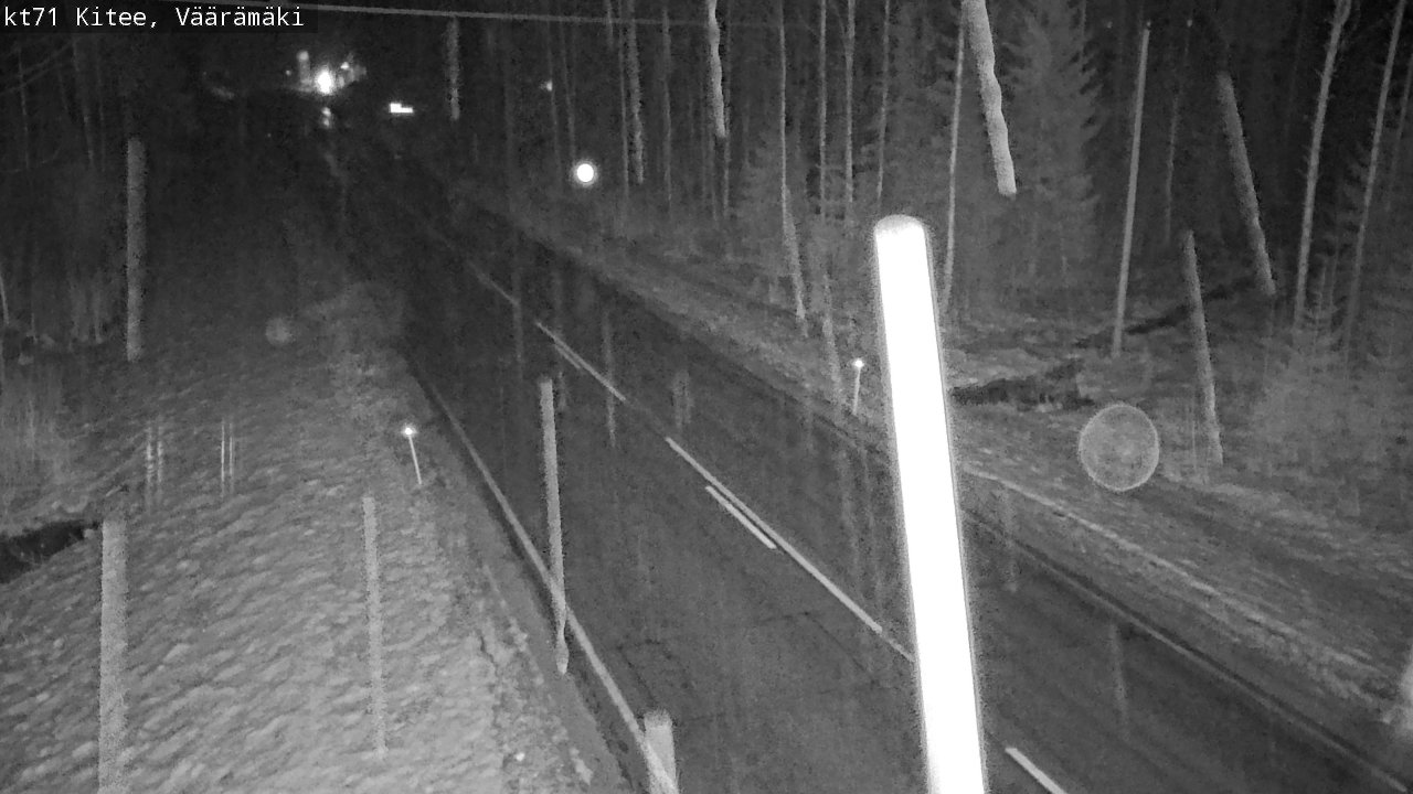 Kelikamerat Kuva Tie 71 Kitee, Väärämäki, Kitee, Pohjois-Karjala