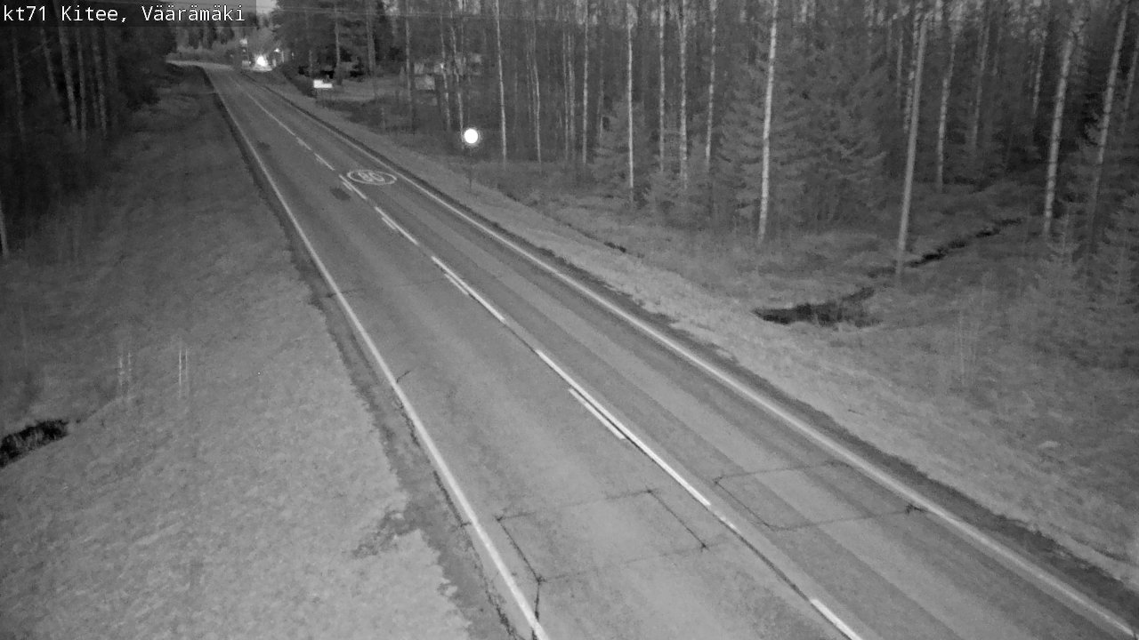Kelikamerat Kuva Tie 71 Kitee, Väärämäki, Kitee, Pohjois-Karjala