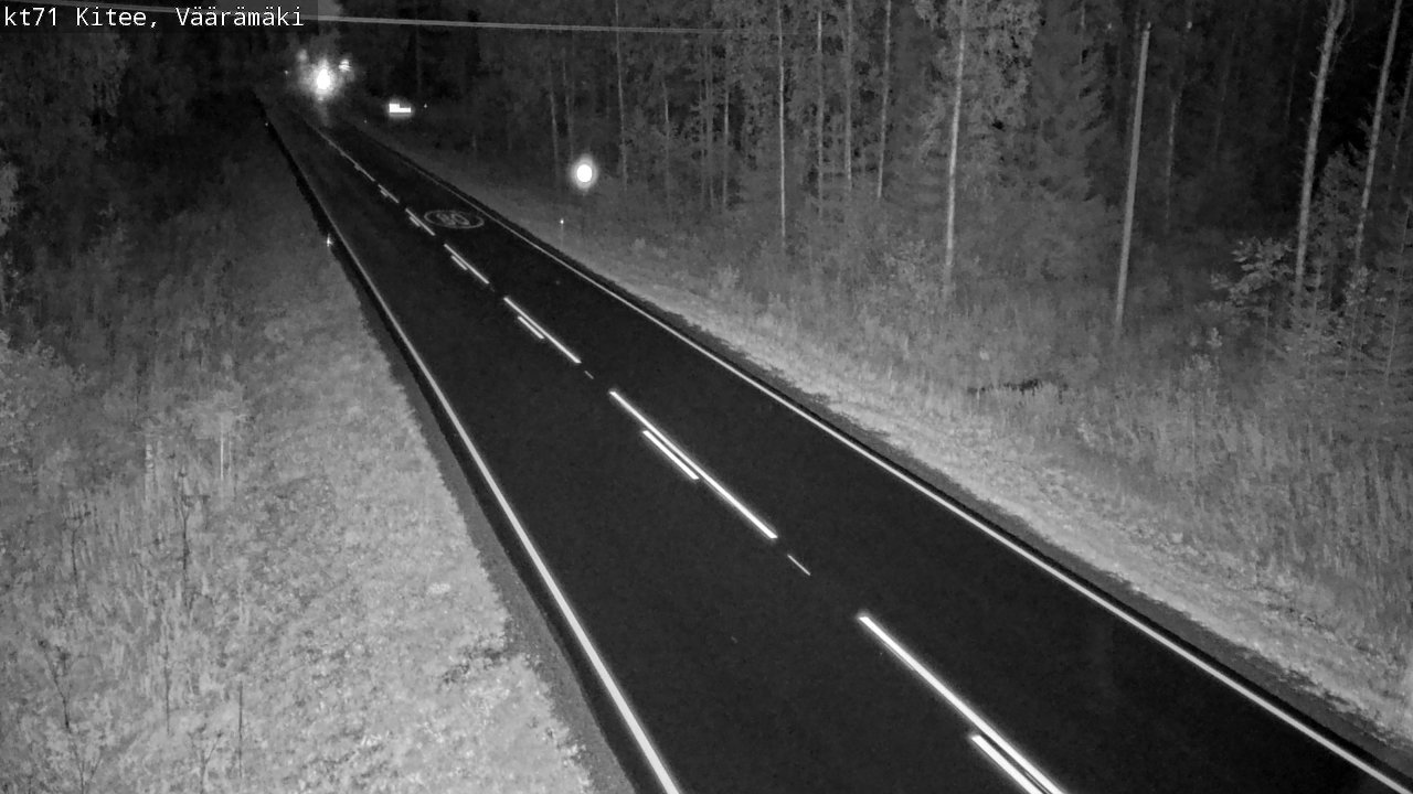 Kelikamerat Kuva Tie 71 Kitee, Väärämäki, Kitee, Pohjois-Karjala