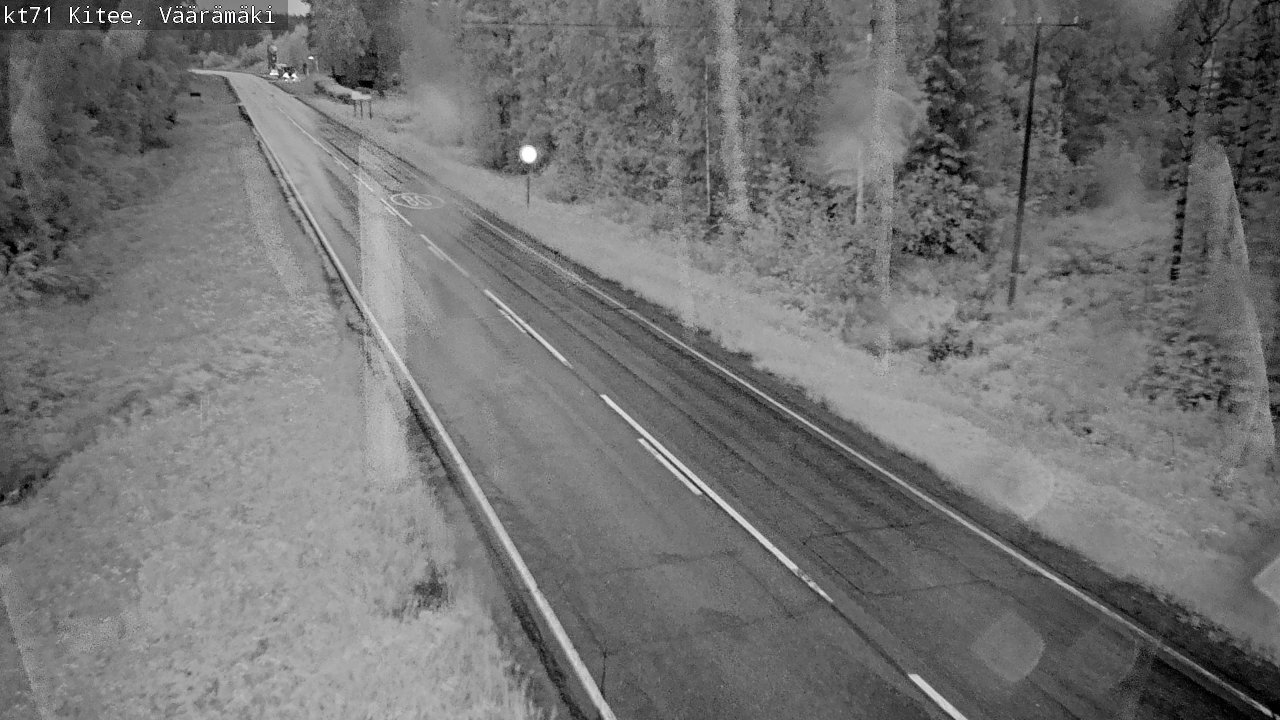 Kelikamerat Kuva Tie 71 Kitee, Väärämäki, Kitee, Pohjois-Karjala