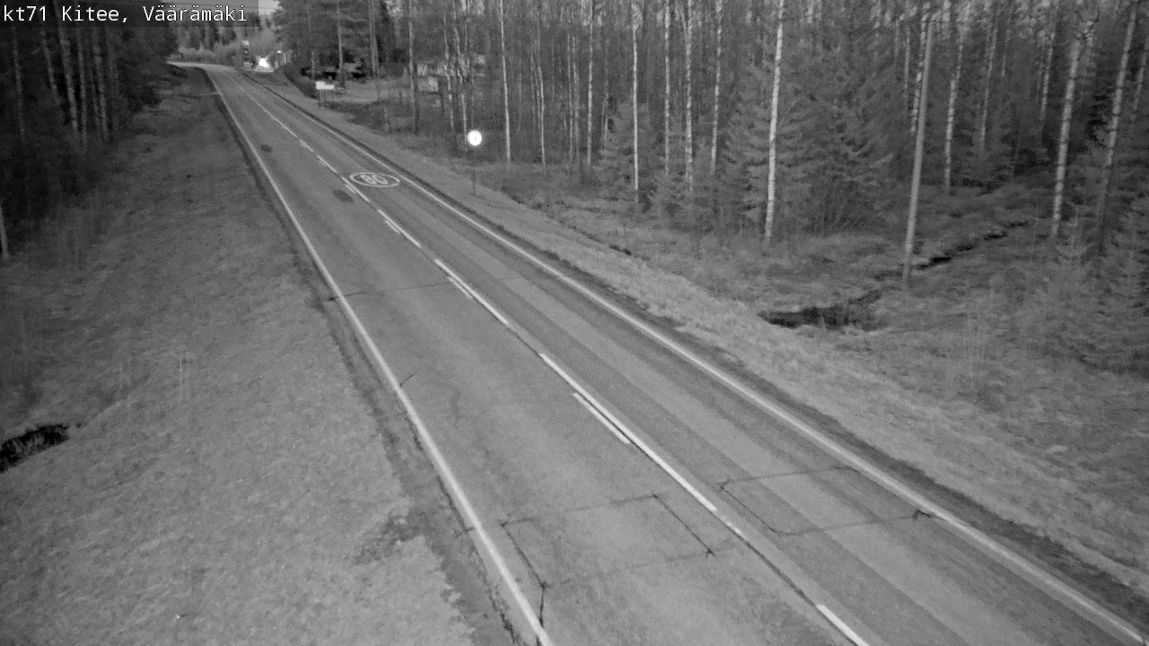 Kelikamerat Kuva Tie 71 Kitee, Väärämäki, Kitee, Pohjois-Karjala