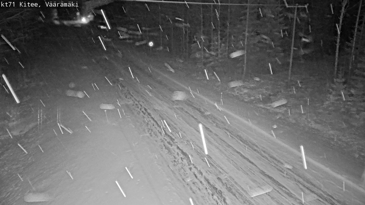 Kelikamerat Kuva Tie 71 Kitee, Väärämäki, Kitee, Pohjois-Karjala