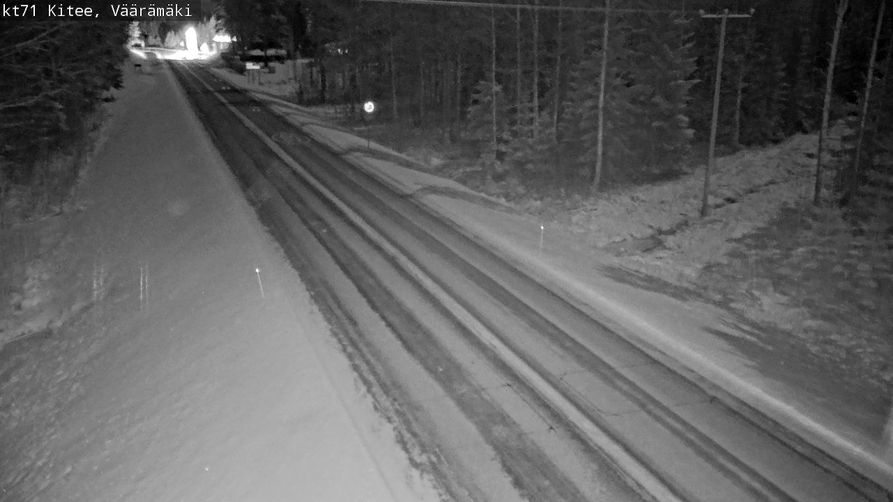 Kelikamerat Kuva Tie 71 Kitee, Väärämäki, Kitee, Pohjois-Karjala