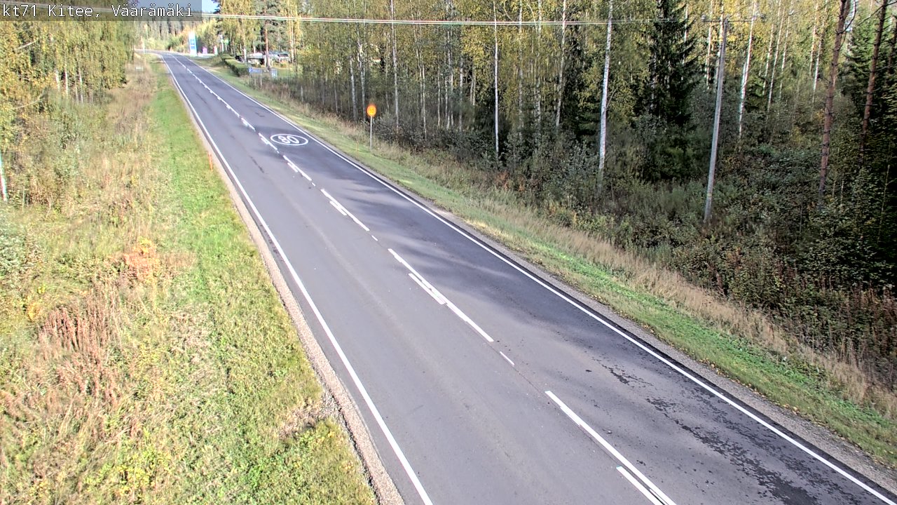 Kelikamerat Kuva Tie 71 Kitee, Väärämäki, Kitee, Pohjois-Karjala