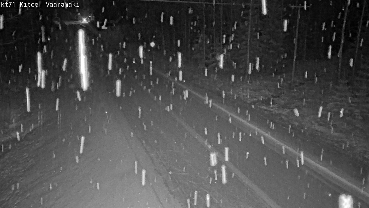 Kelikamerat Kuva Tie 71 Kitee, Väärämäki, Kitee, Pohjois-Karjala