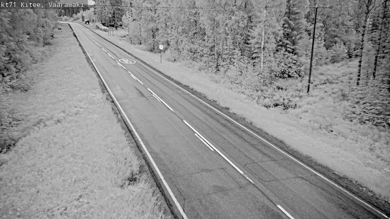 Kelikamerat Kuva Tie 71 Kitee, Väärämäki, Kitee, Pohjois-Karjala