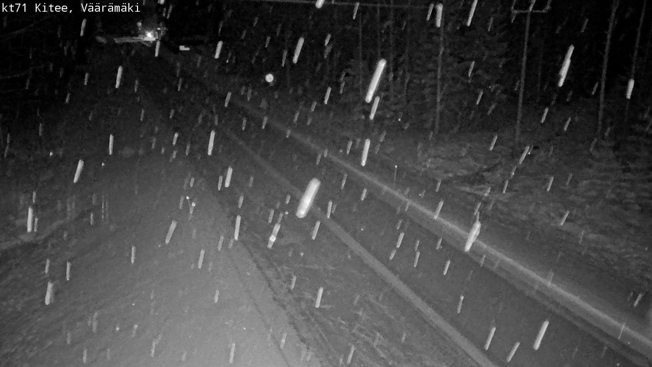 Kelikamerat Kuva Tie 71 Kitee, Väärämäki, Kitee, Pohjois-Karjala