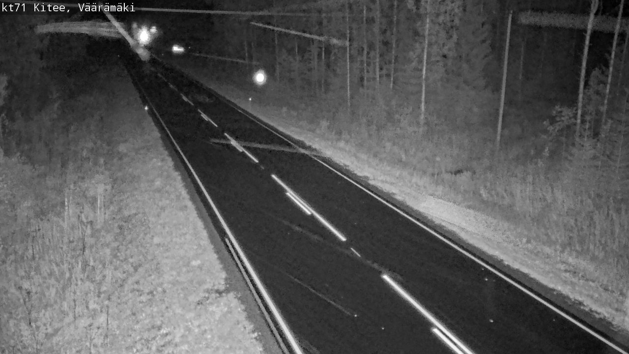 Kelikamerat Kuva Tie 71 Kitee, Väärämäki, Kitee, Pohjois-Karjala